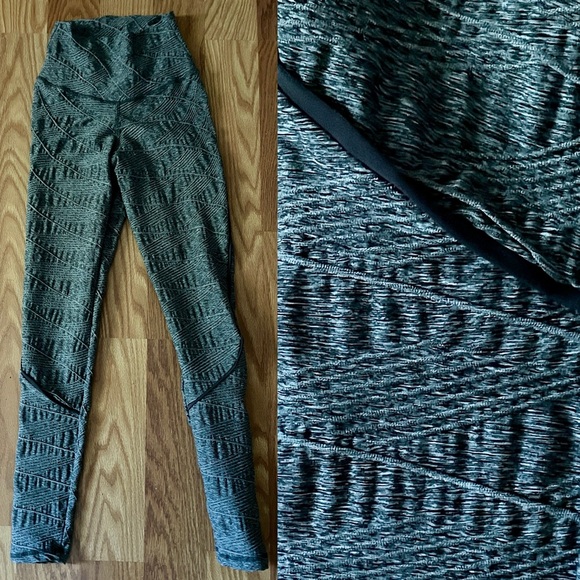 abs2b FITNESS APPAREL Booty Scrunch Grey Athletic LEGGINGS Size XS - Picture 2 of 9